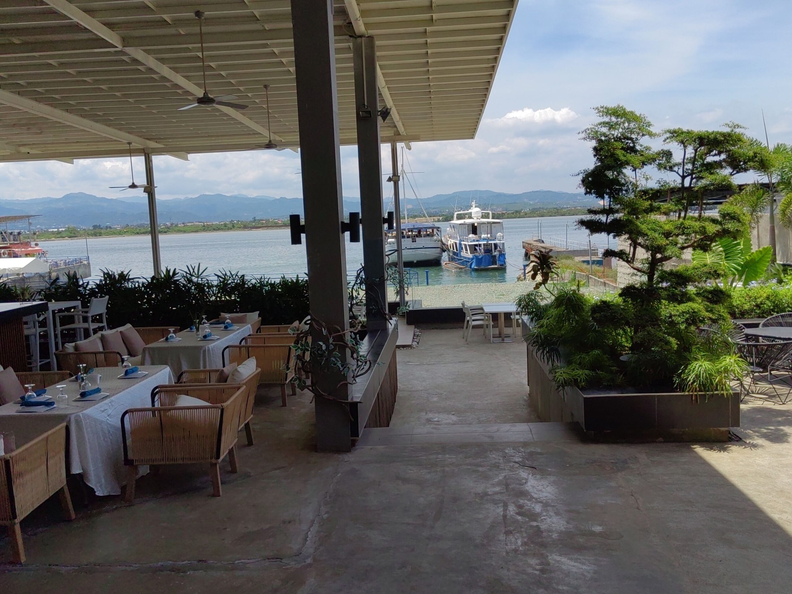 Marina Seaview Restaurant by the Sea in Mactan Cebu