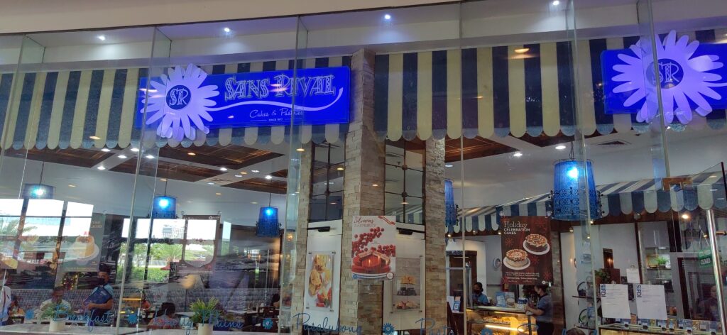 Sans Rival Cakes and Paatries in Robinsons Galleria Cebu
