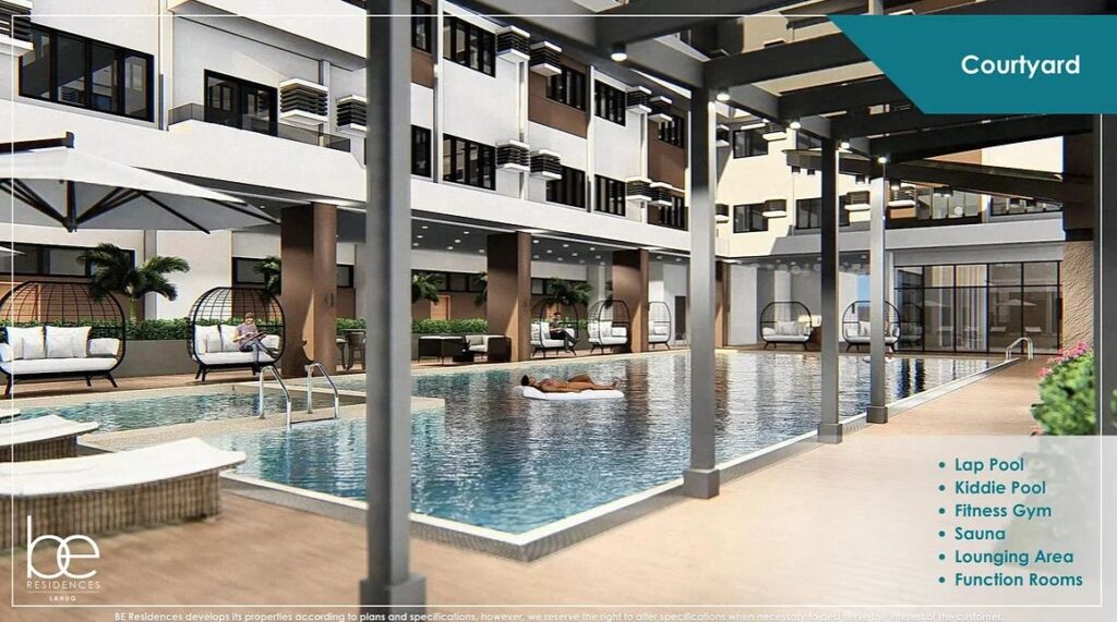 Courtyard BE Residences Lahug Cebu Condominiuum for Sale near Cebu IT Park