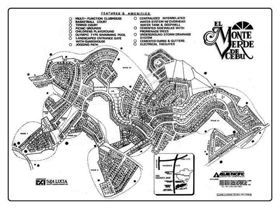 El Monte Verde Consolacion Cebu Site Map