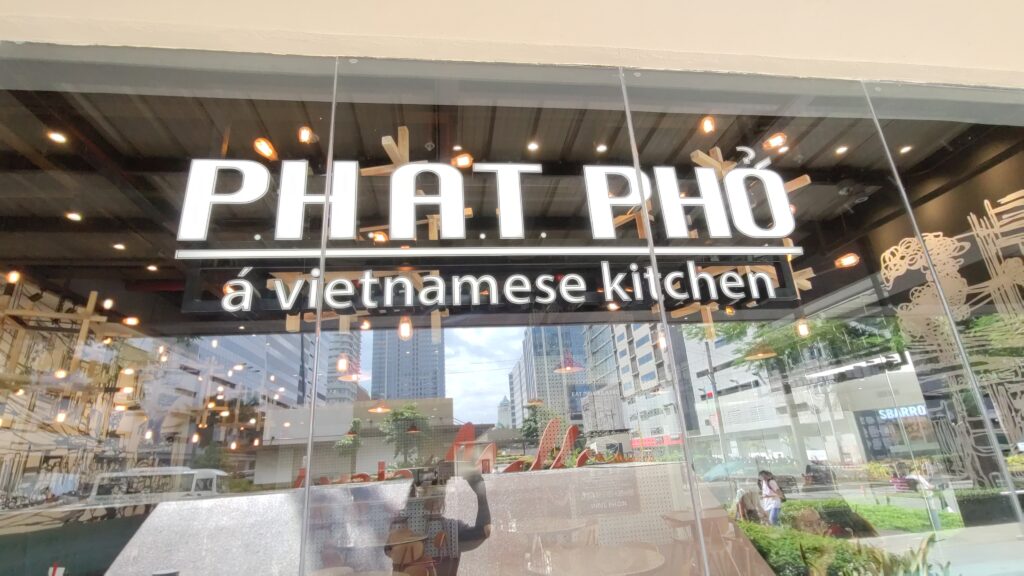 Phat Pho Vietnamese Restaurant in Cebu IT Park