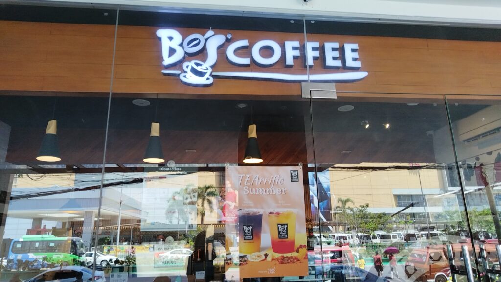 Bos Coffee Cafe Shop in Sunvida Juan Luna Avenue Extension Cebu City