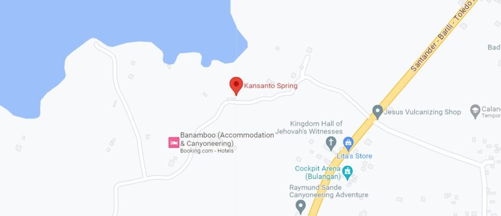 Kansanto Spring Badian Google Map Location