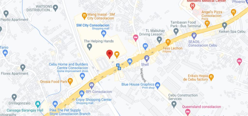 Ramen Bari-Uma Location Map in Consolacion Cebu